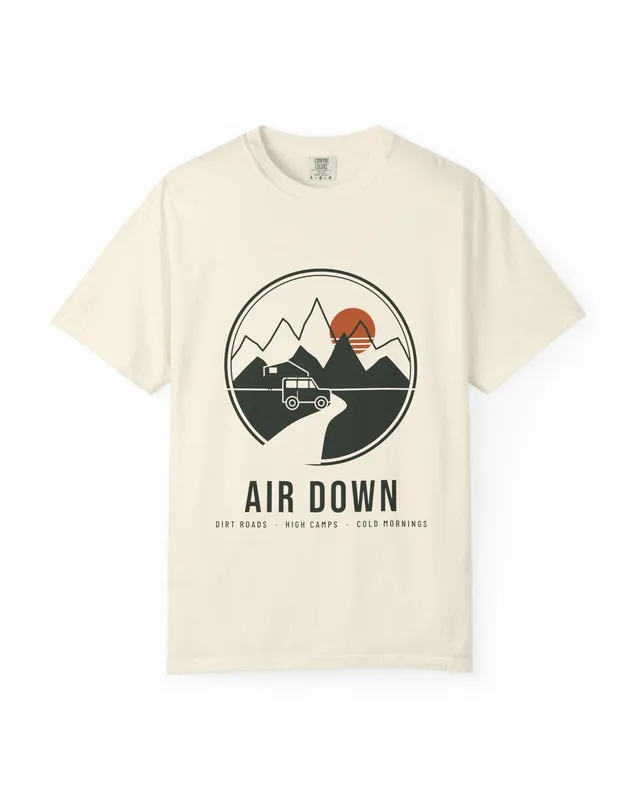 Air Down tee in Ivory