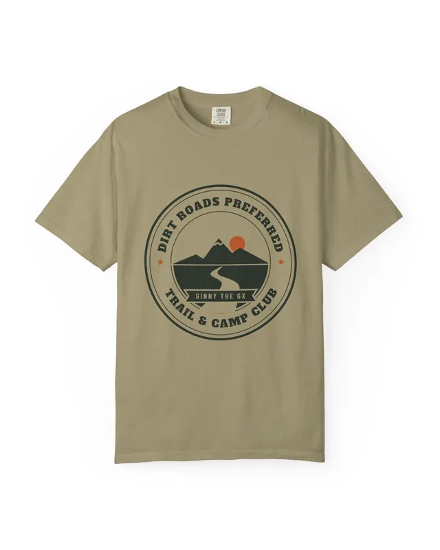 Dirt Roads Preferred tee in Khaki